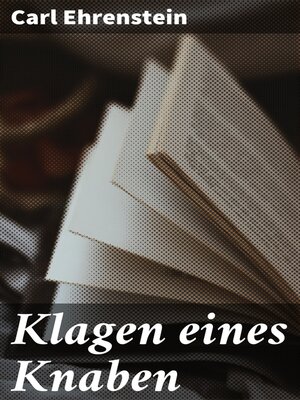 cover image of Klagen eines Knaben